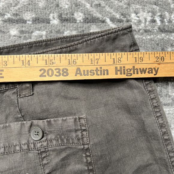 Tommy Bahama Relax Two Palms High Rise Linen Wide Leg Pants Size 16 Charcoal NWT - Picture 6 of 12